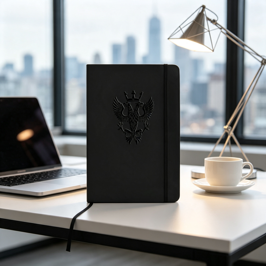Embossed Mercian Notebook