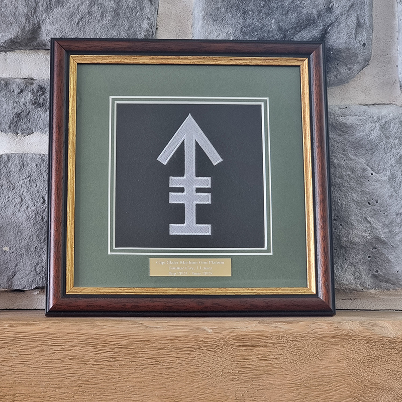 Heavy Machine Gun Framed Symbol