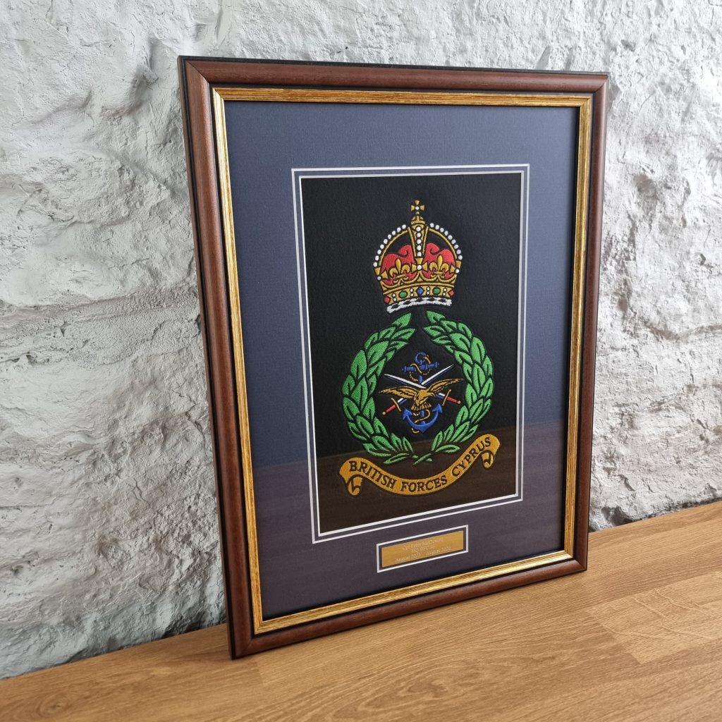 Large Framed Badge
